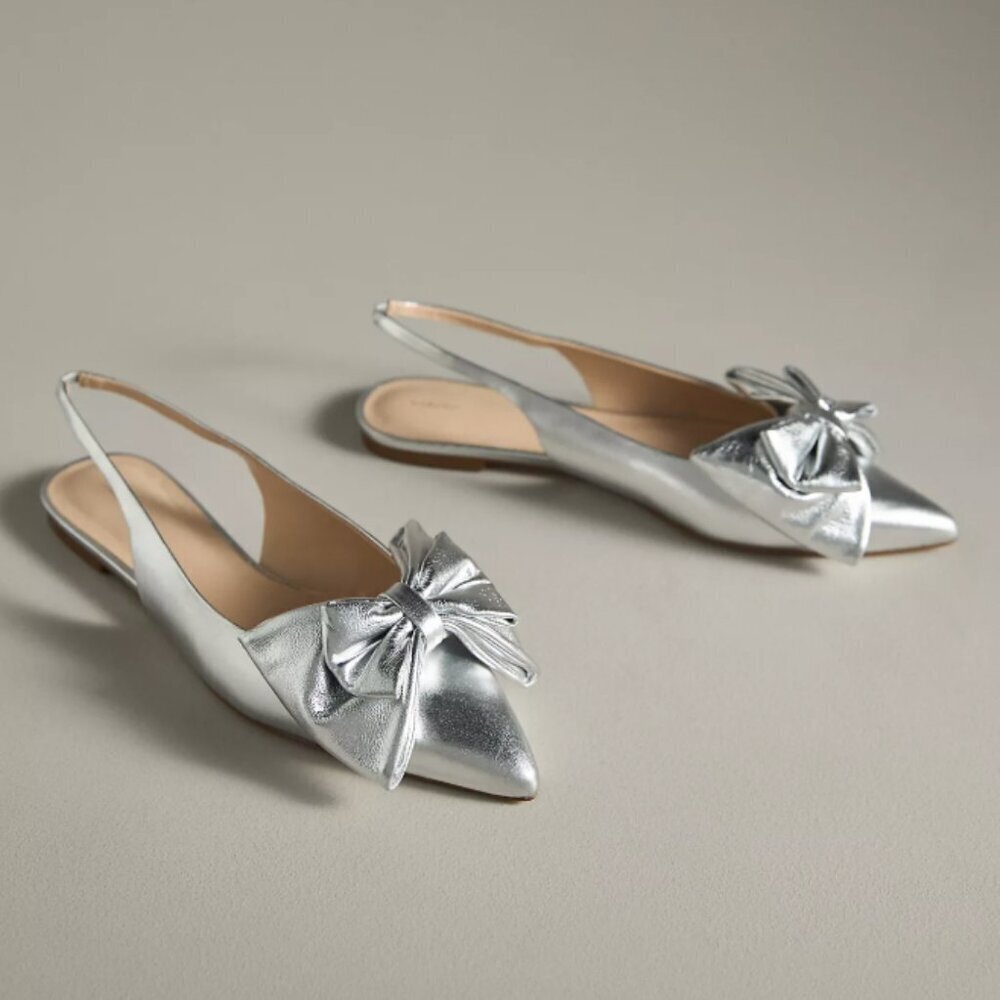 Maeve - Bow slingback Flats